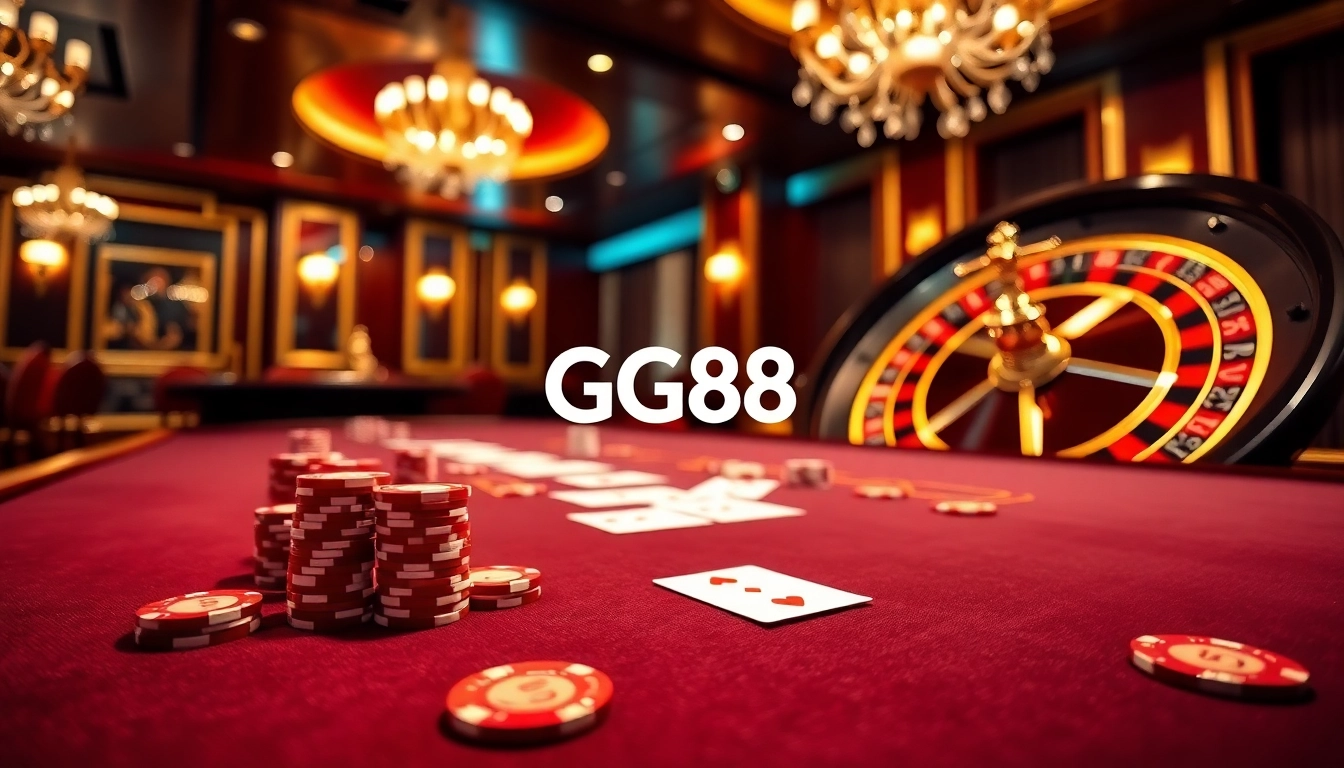 Experience the excitement of GG88 with thrilling casino games and vibrant poker tables.