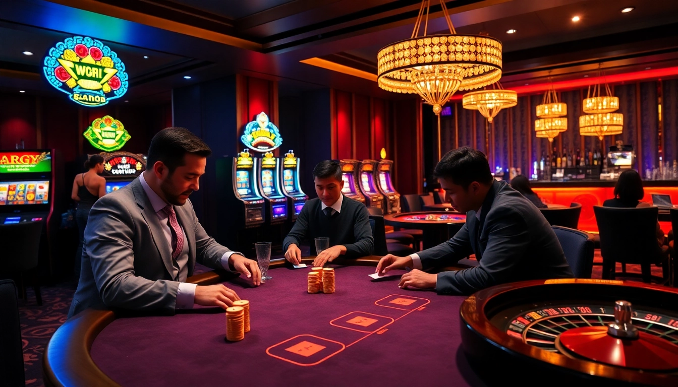 Experience high-stakes excitement at the KKWIN casino with engaging poker, slots, and roulette.