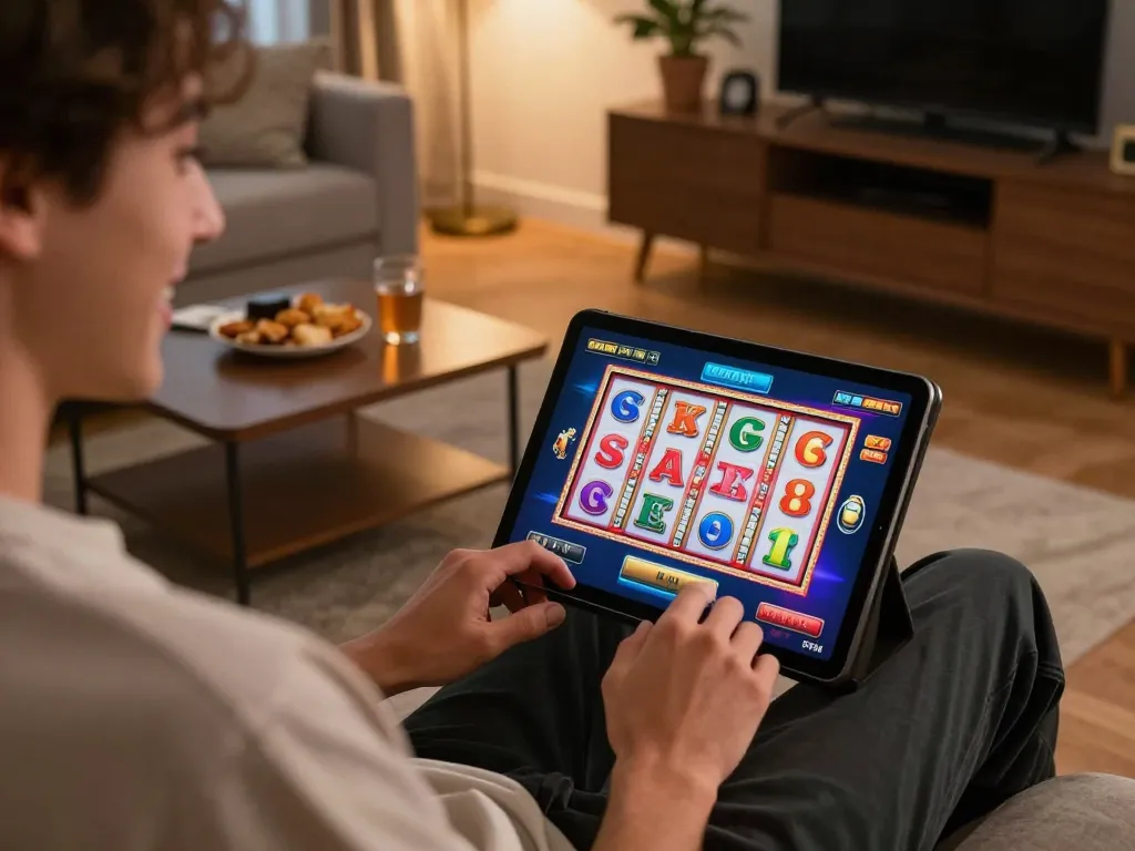 Engage in a slot deposit 2rb online gaming experience with vibrant reels and a relaxed setting