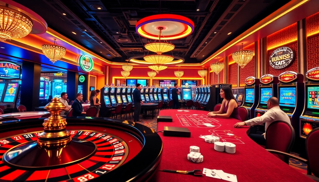 Experience excitement at trang chủ thabet with vibrant casino games and engaging players.