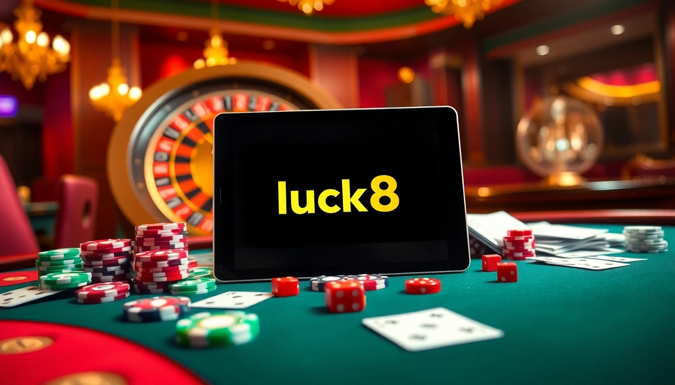 Luck8 offers an exciting online casino experience with vibrant gaming visuals and engaging interfaces.