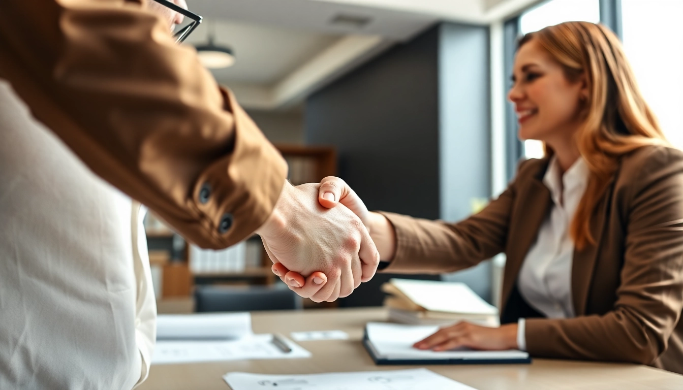 Arbeitsvertrag kündigen im professionellen Büro mit Anwalt und Klient in Besprechung.