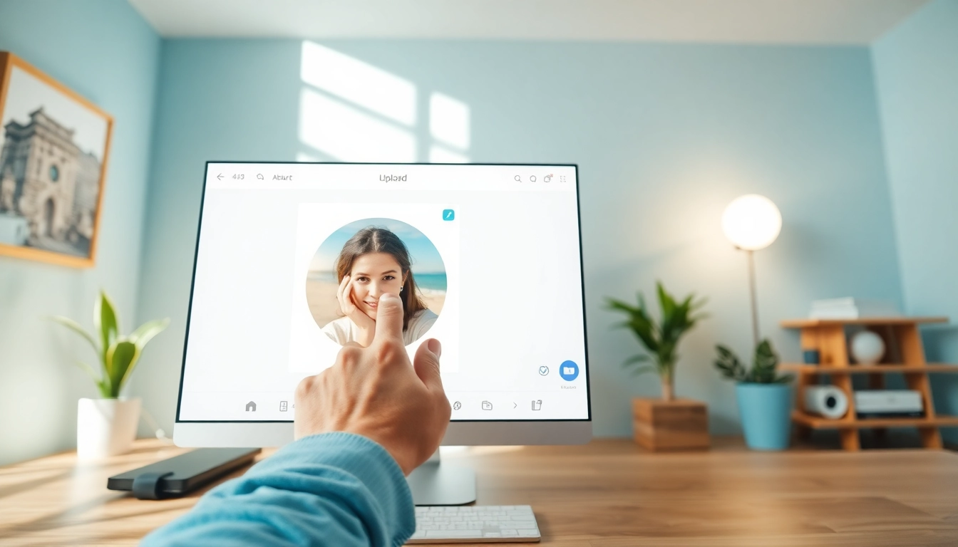Crop image in circle using an online tool with user-friendly interface.